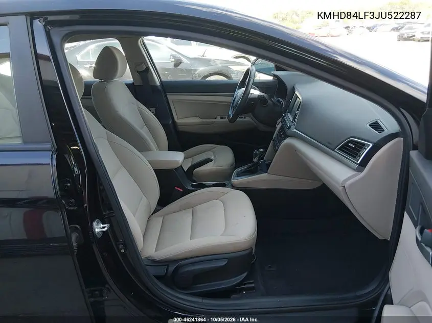 2018 HYUNDAI ELANTRA VIN KMHD84LF3JU522287 — фото 5