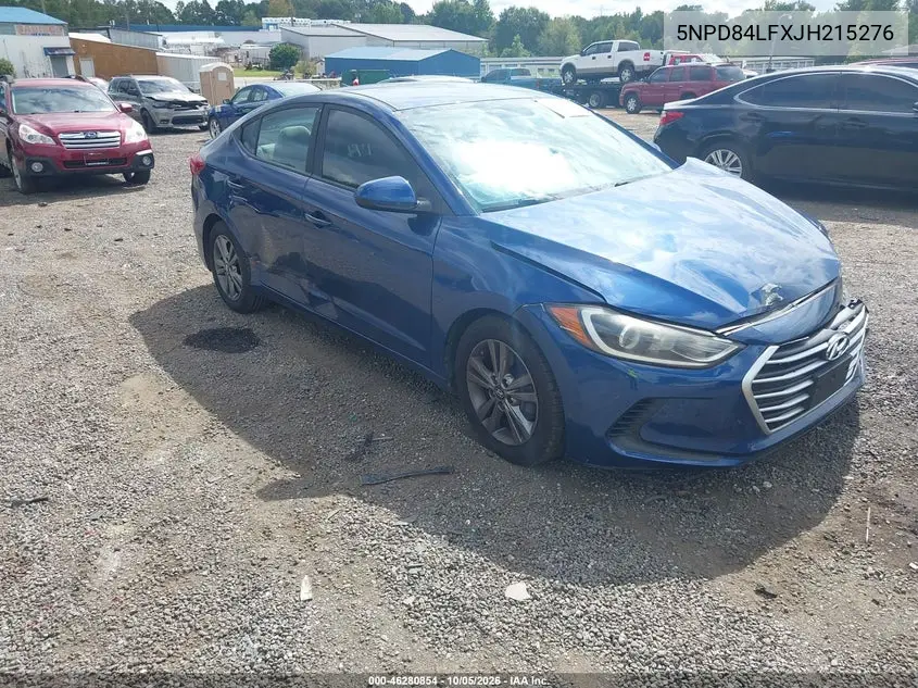 HYUNDAI ELANTRA 2018, VIN 5NPD84LFXJH215276