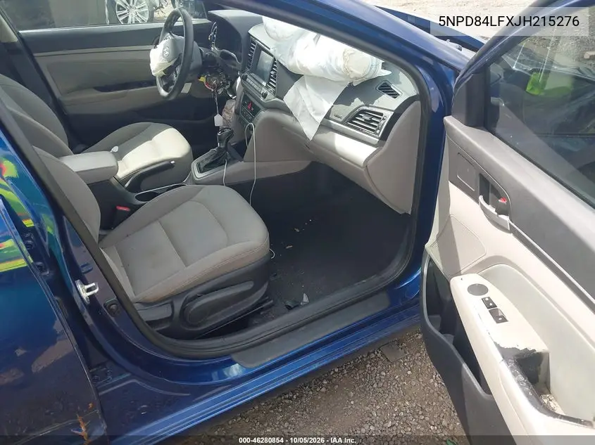 2018 HYUNDAI ELANTRA VIN 5NPD84LFXJH215276 — фото 5