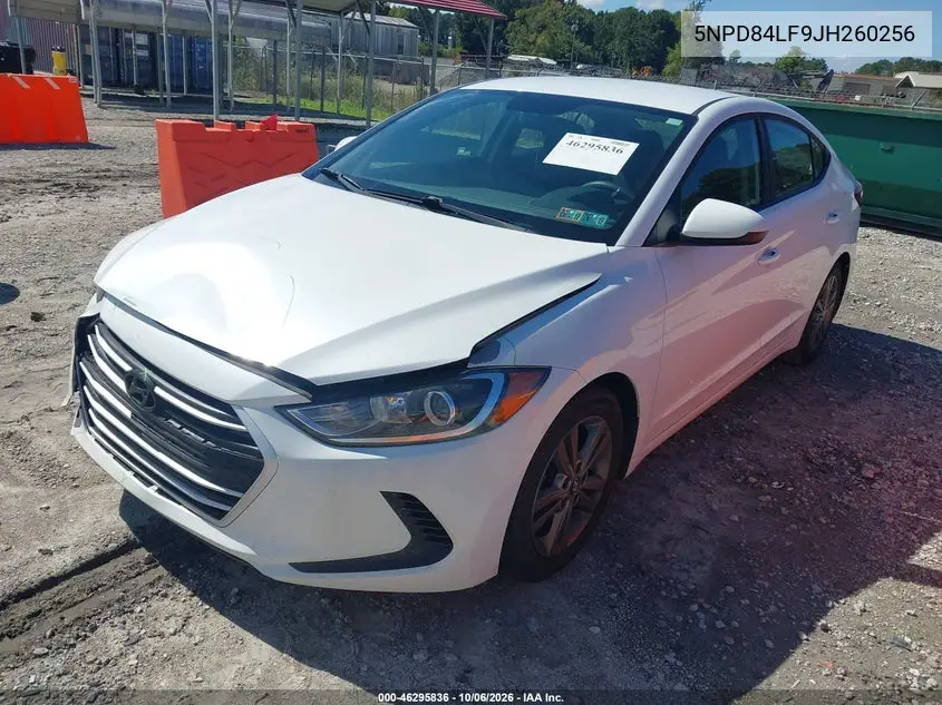 2018 HYUNDAI ELANTRA VIN 5NPD84LF9JH260256 — фото 2