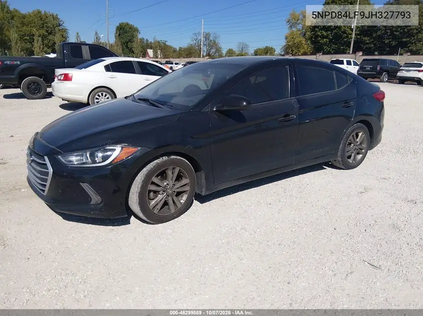 2018 HYUNDAI ELANTRA VIN 5NPD84LF9JH327793 — фото 2