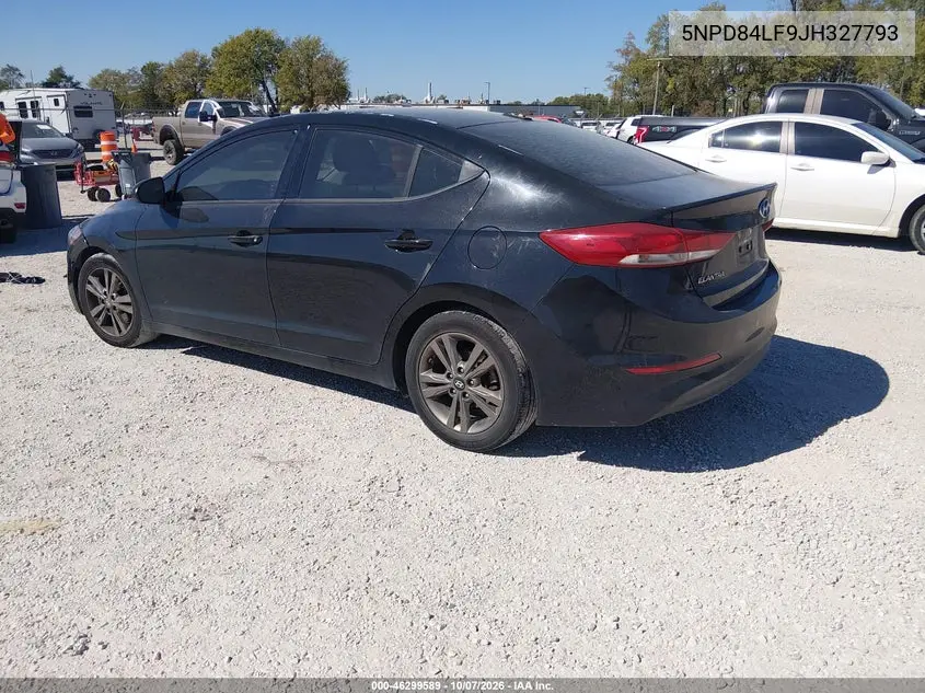 2018 HYUNDAI ELANTRA VIN 5NPD84LF9JH327793 — фото 3