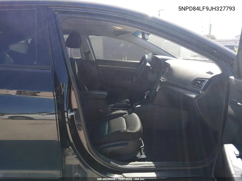 2018 HYUNDAI ELANTRA VIN 5NPD84LF9JH327793 — фото 5