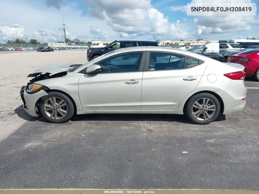 2018 HYUNDAI ELANTRA VIN 5NPD84LF0JH308419 — фото 14