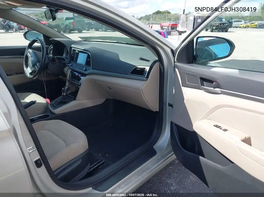 2018 HYUNDAI ELANTRA VIN 5NPD84LF0JH308419 — фото 5