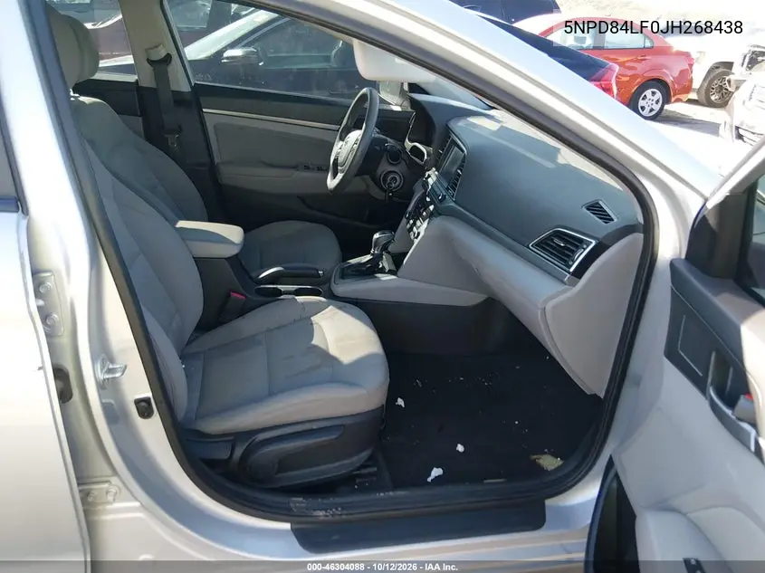 2018 HYUNDAI ELANTRA VIN 5NPD84LF0JH268438 — фото 5