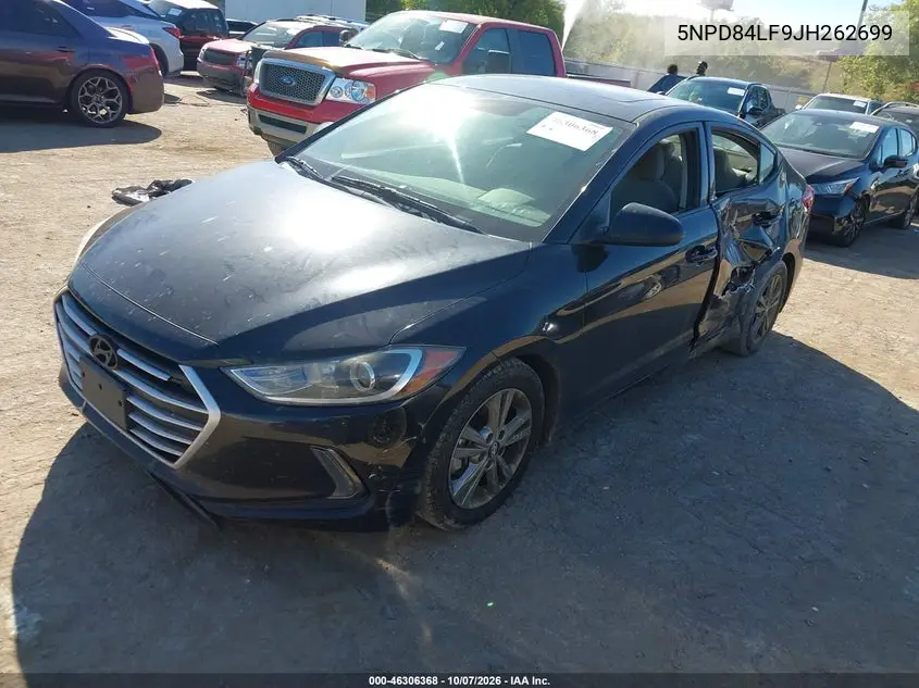 2018 HYUNDAI ELANTRA VIN 5NPD84LF9JH262699 — фото 2