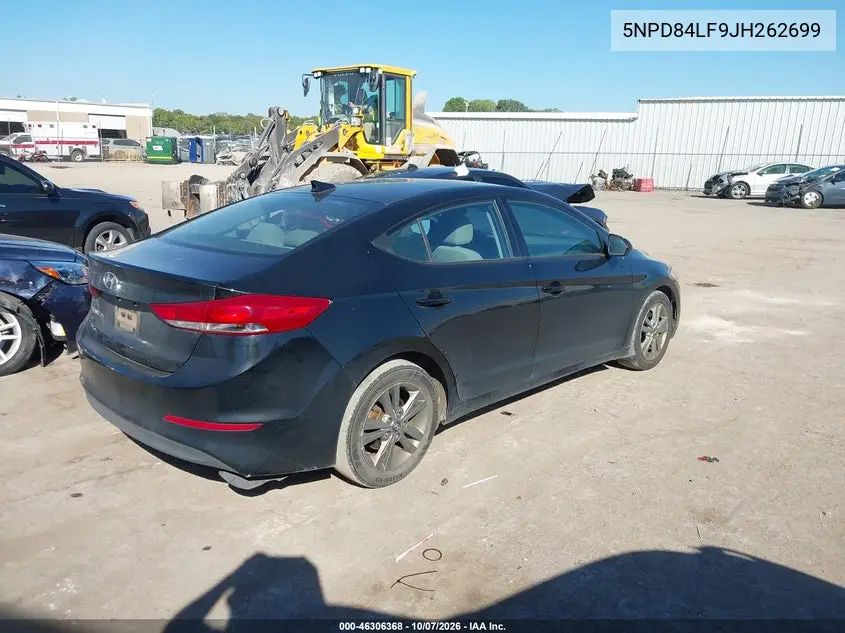 2018 HYUNDAI ELANTRA VIN 5NPD84LF9JH262699 — фото 4