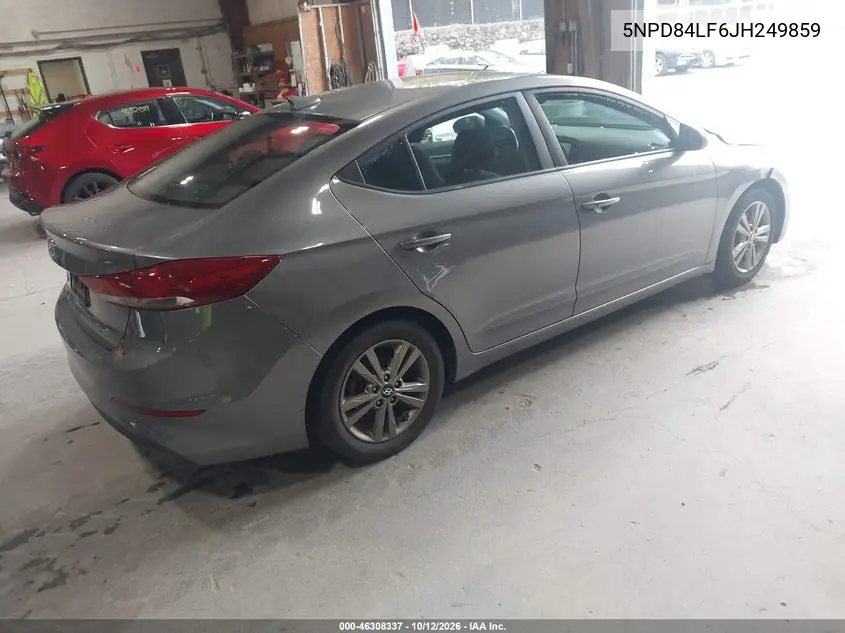 2018 HYUNDAI ELANTRA VIN 5NPD84LF6JH249859 — фото 4