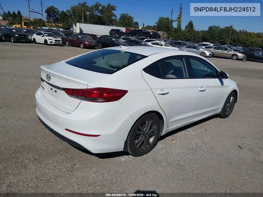 2018 HYUNDAI ELANTRA VIN 5NPD84LF8JH224512 — фото 4