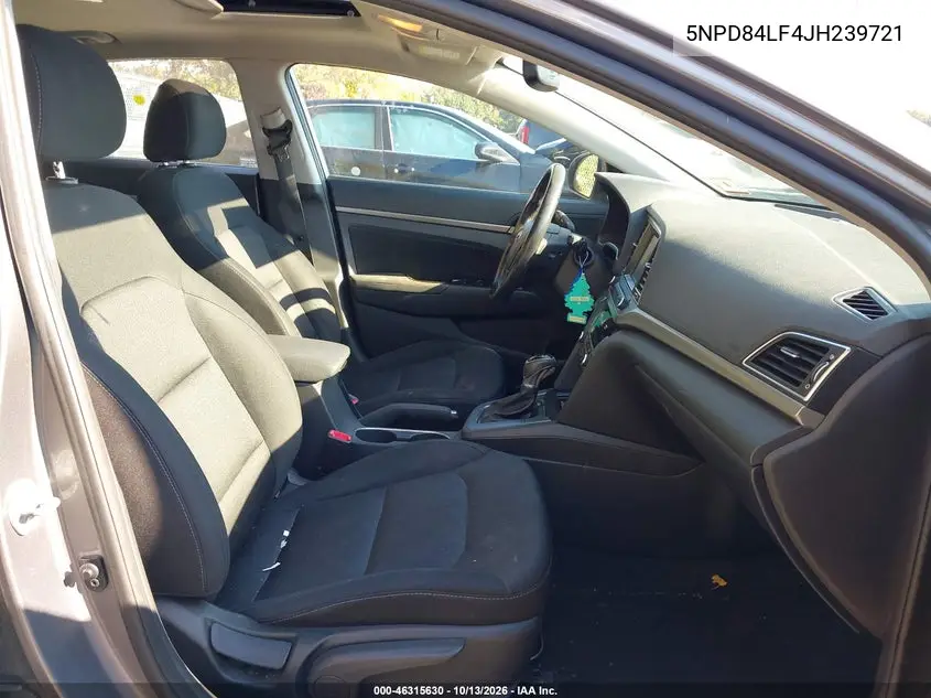 2018 HYUNDAI ELANTRA VIN 5NPD84LF4JH239721 — фото 5