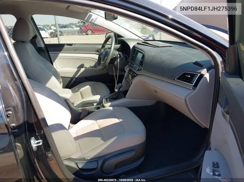 2018 HYUNDAI ELANTRA VIN 5NPD84LF1JH275396 — фото 5