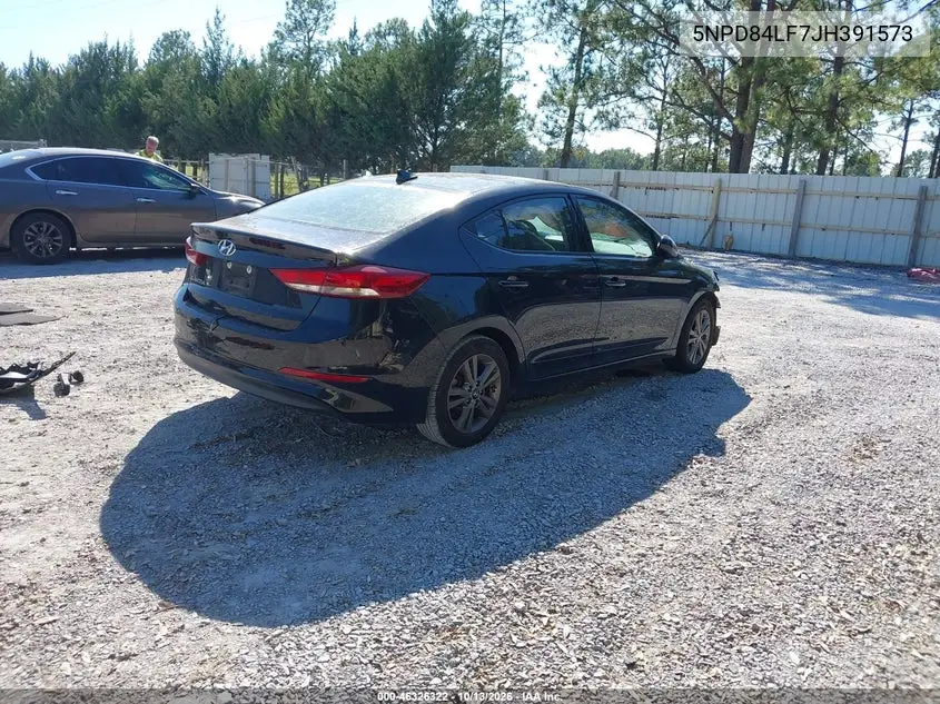 2018 HYUNDAI ELANTRA VIN 5NPD84LF7JH391573 — фото 4