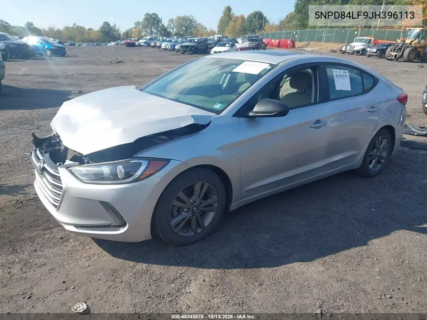 2018 HYUNDAI ELANTRA VIN 5NPD84LF9JH396113 — фото 2