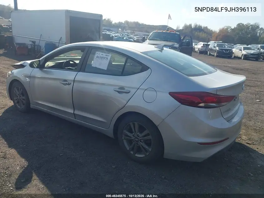 2018 HYUNDAI ELANTRA VIN 5NPD84LF9JH396113 — фото 3