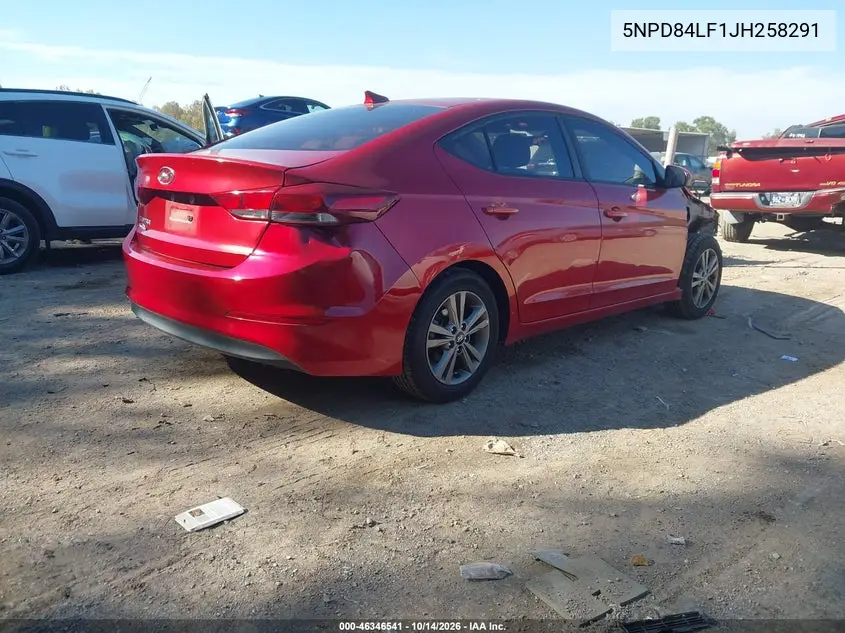 2018 HYUNDAI ELANTRA VIN 5NPD84LF1JH258291 — фото 4