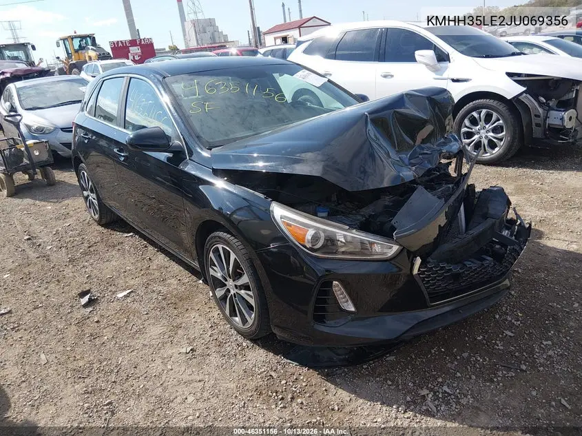 HYUNDAI ELANTRA 2018, VIN KMHH35LE2JU069356