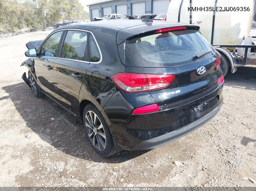 2018 HYUNDAI ELANTRA VIN KMHH35LE2JU069356 — фото 3