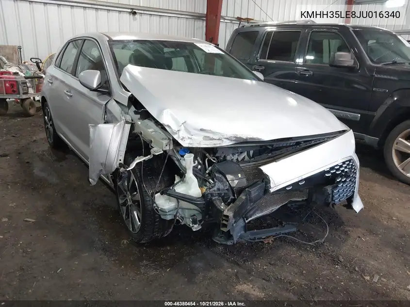 HYUNDAI ELANTRA 2018, VIN KMHH35LE8JU016340
