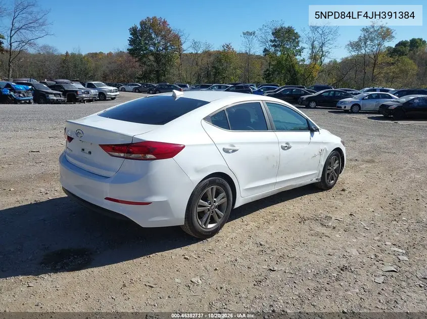 2018 HYUNDAI ELANTRA VIN 5NPD84LF4JH391384 — фото 4