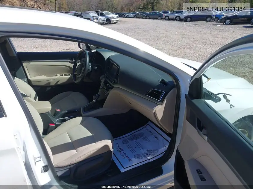 2018 HYUNDAI ELANTRA VIN 5NPD84LF4JH391384 — фото 5