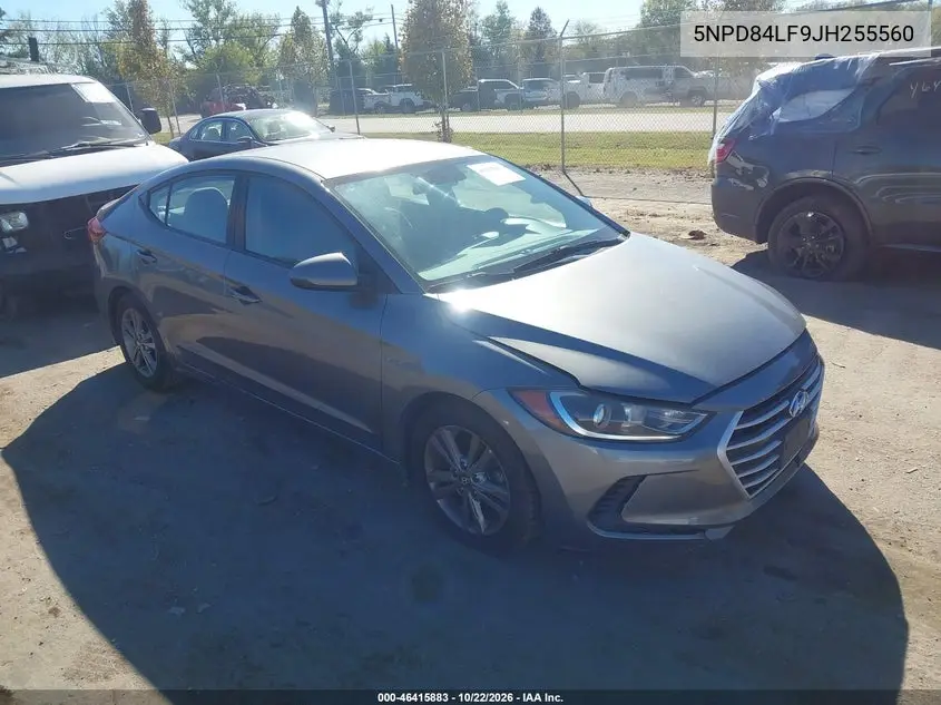 HYUNDAI ELANTRA 2018, VIN 5NPD84LF9JH255560