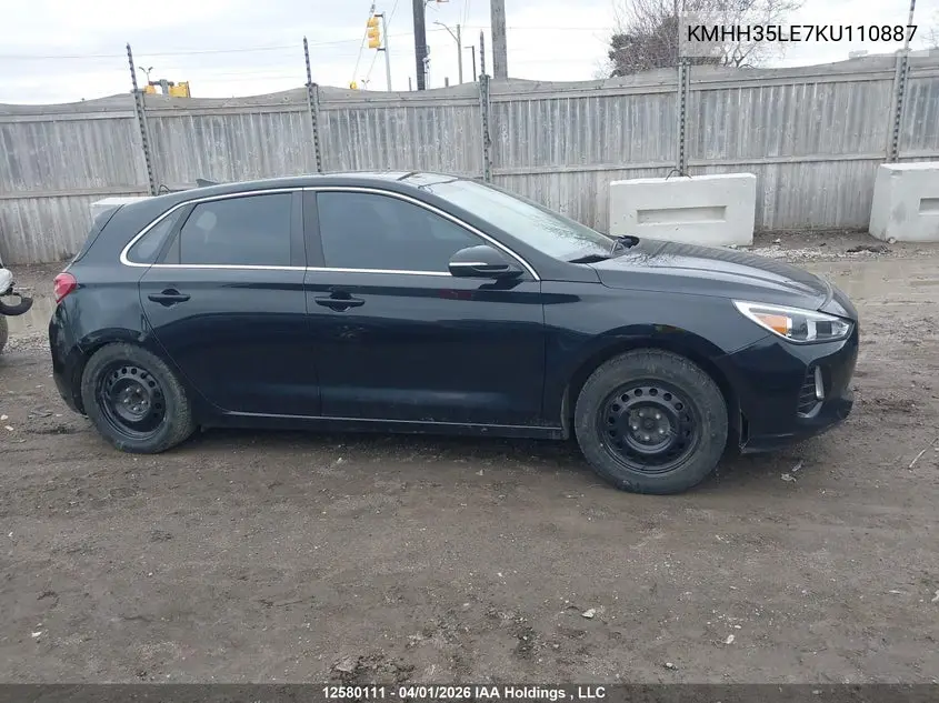 2019 HYUNDAI ELANTRA VIN KMHH35LE7KU110887 — фото 13