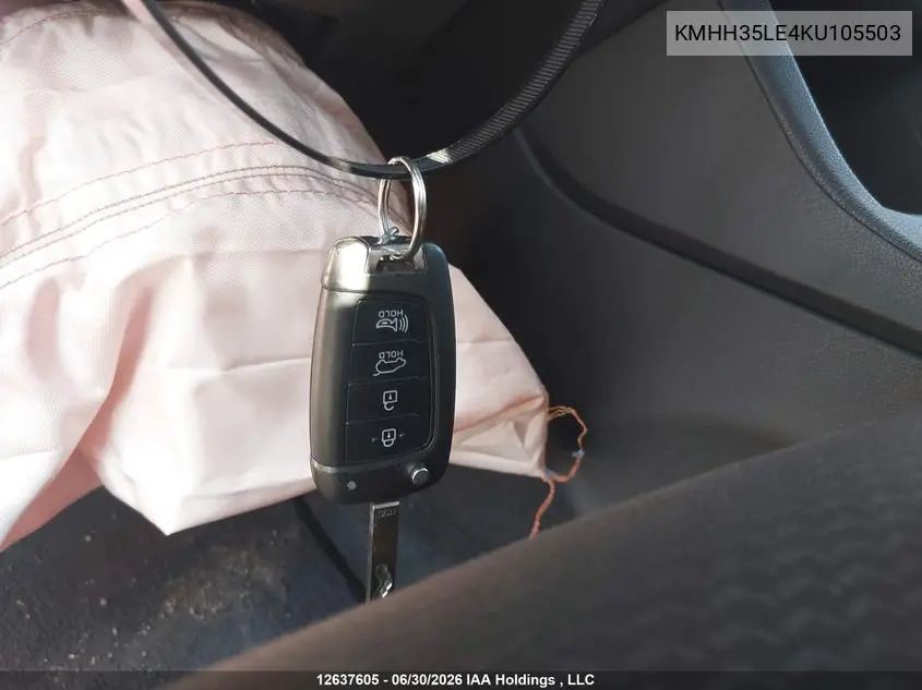 2019 HYUNDAI ELANTRA VIN KMHH35LE4KU105503 — фото 11
