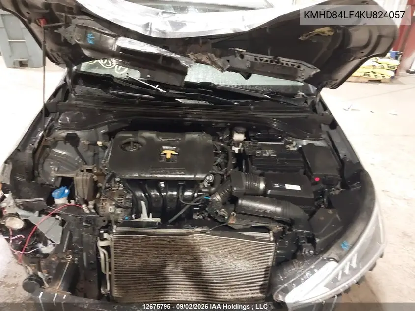 2019 HYUNDAI ELANTRA VIN KMHD84LF4KU824057 — фото 10