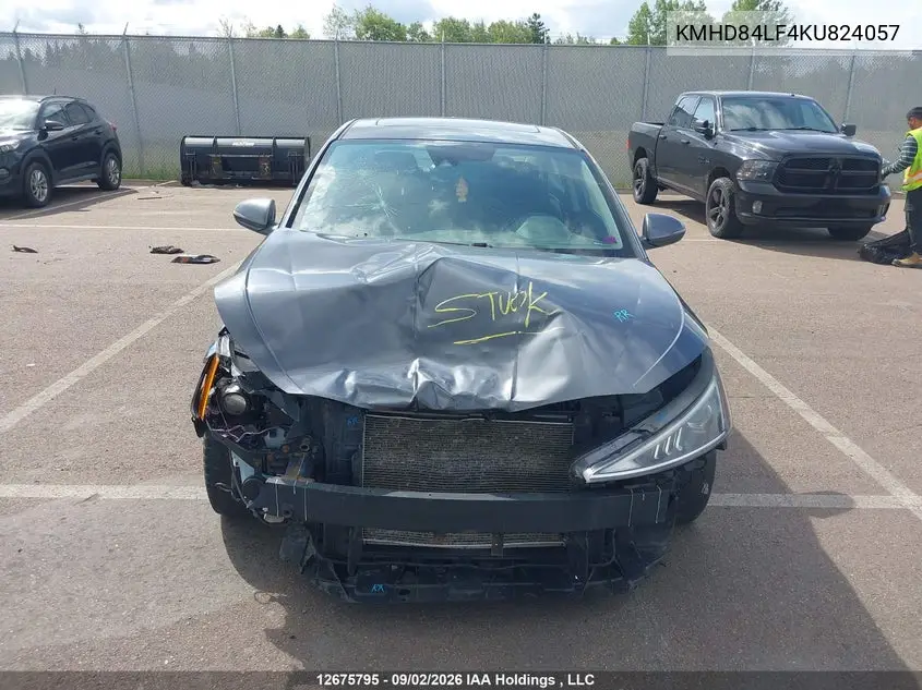 2019 HYUNDAI ELANTRA VIN KMHD84LF4KU824057 — фото 12