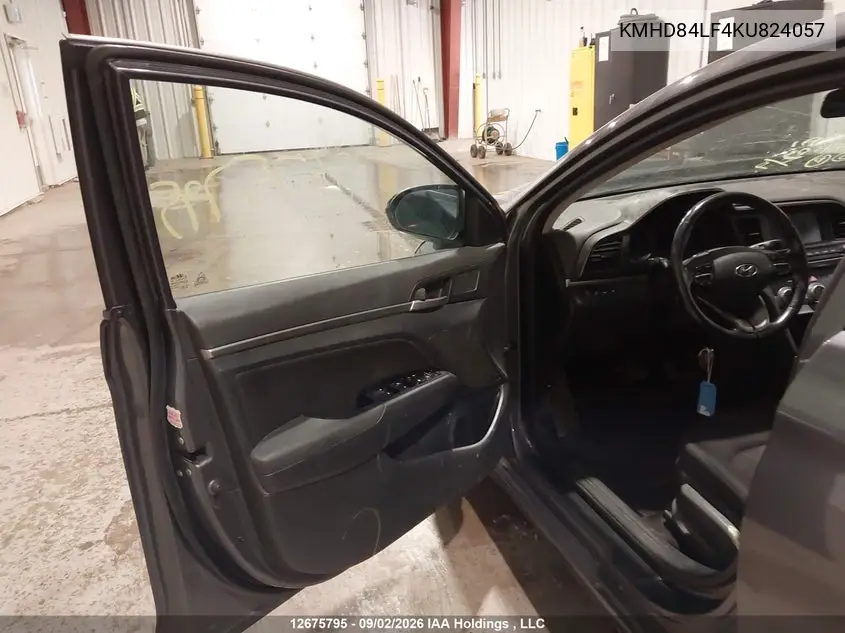 2019 HYUNDAI ELANTRA VIN KMHD84LF4KU824057 — фото 19