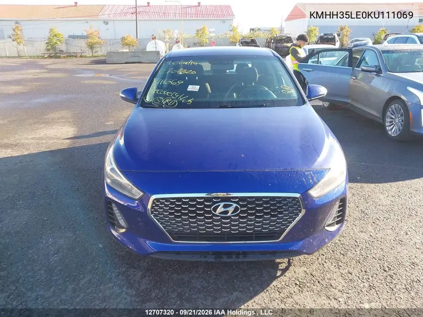 2019 HYUNDAI ELANTRA VIN KMHH35LE0KU111069 — фото 11