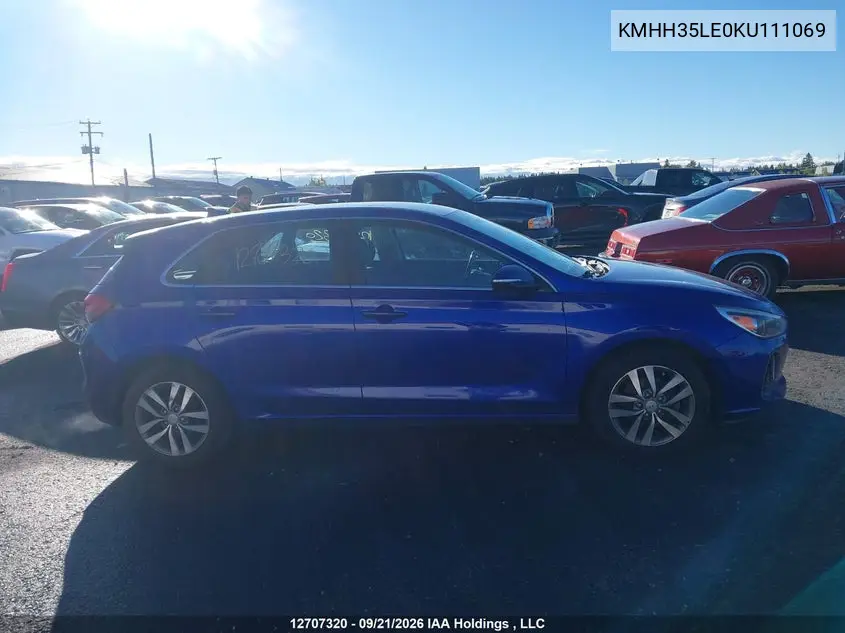 2019 HYUNDAI ELANTRA VIN KMHH35LE0KU111069 — фото 12