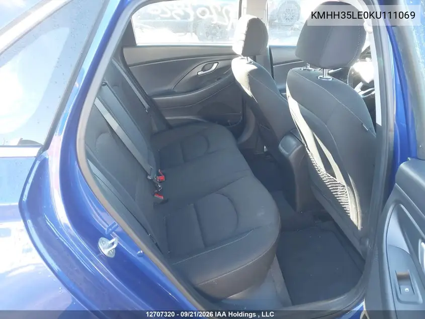 2019 HYUNDAI ELANTRA VIN KMHH35LE0KU111069 — фото 8