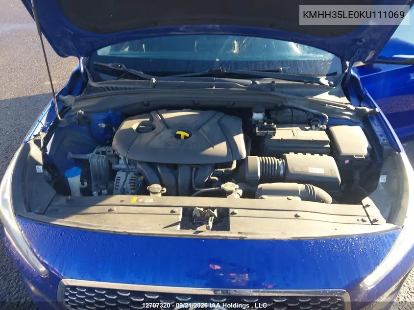 2019 HYUNDAI ELANTRA VIN KMHH35LE0KU111069 — фото 9