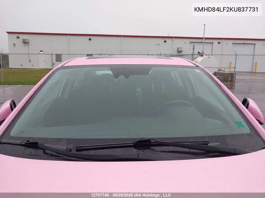 2019 HYUNDAI ELANTRA VIN KMHD84LF2KU837731 — фото 17