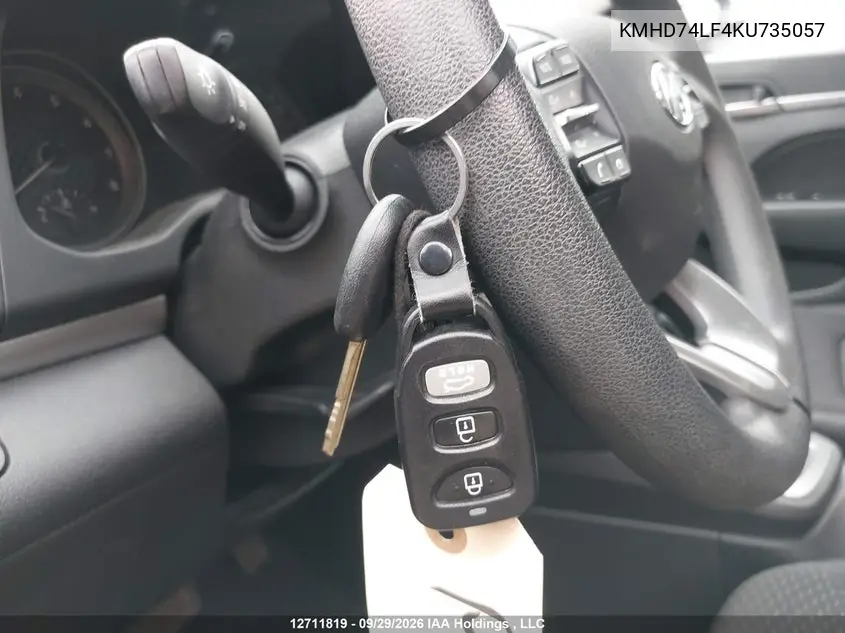 2019 HYUNDAI ELANTRA VIN KMHD74LF4KU735057 — фото 11