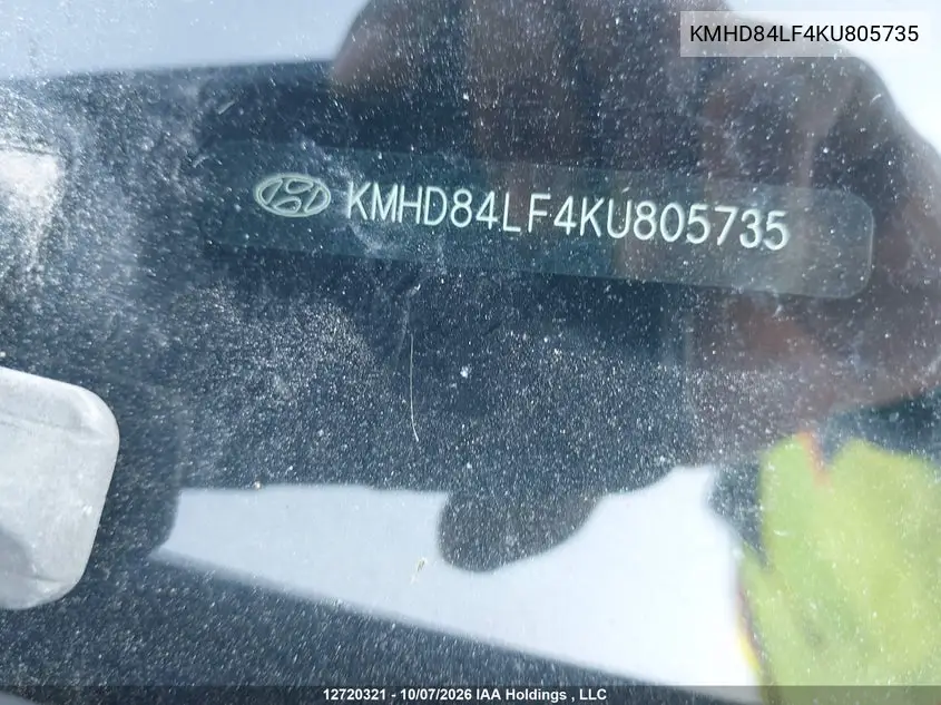 2019 HYUNDAI ELANTRA VIN KMHD84LF4KU805735 — фото 19