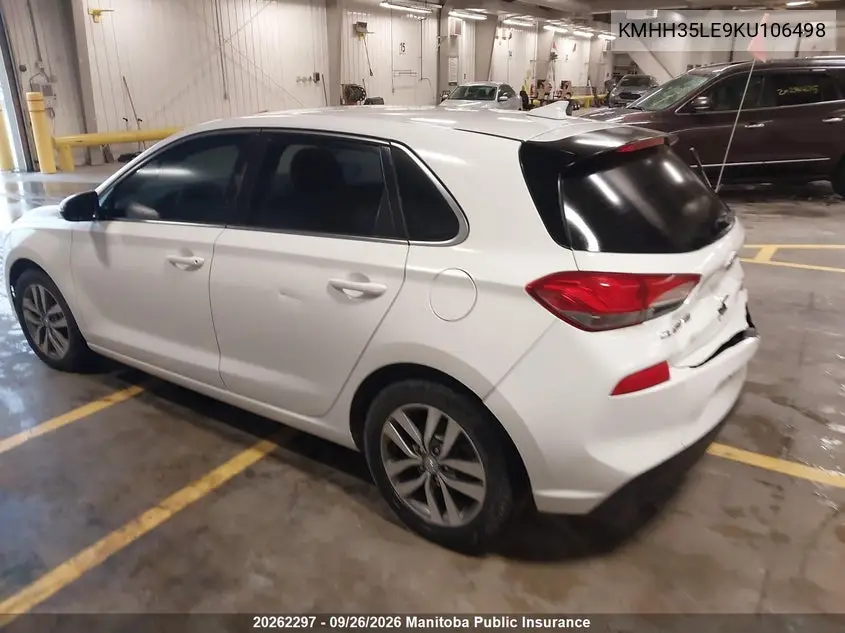 2019 HYUNDAI ELANTRA VIN KMHH35LE9KU106498 — фото 3