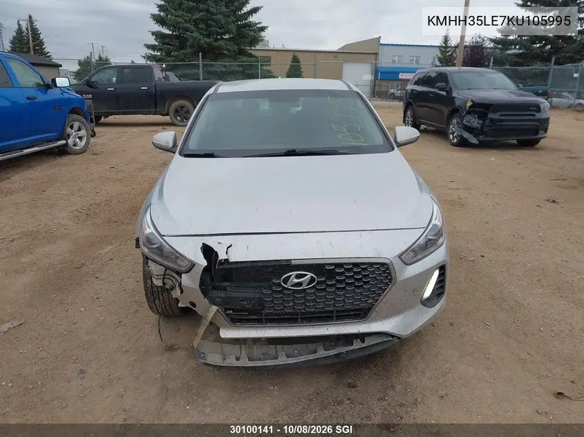 2019 HYUNDAI ELANTRA VIN KMHH35LE7KU105995 — фото 12