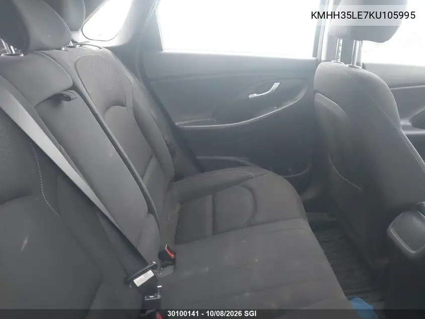 2019 HYUNDAI ELANTRA VIN KMHH35LE7KU105995 — фото 8