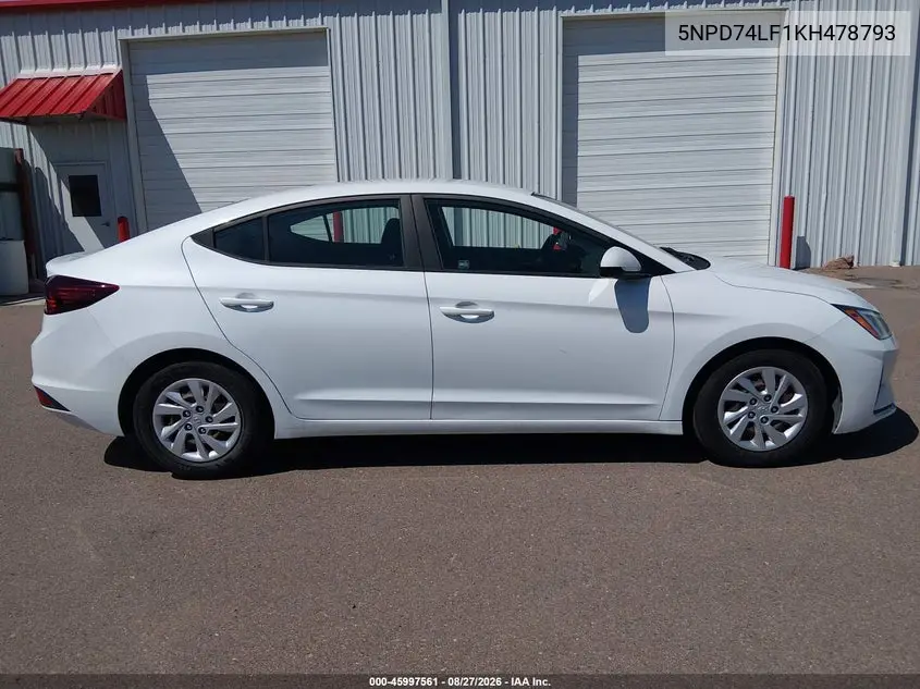 2019 HYUNDAI ELANTRA VIN 5NPD74LF1KH478793 — фото 18