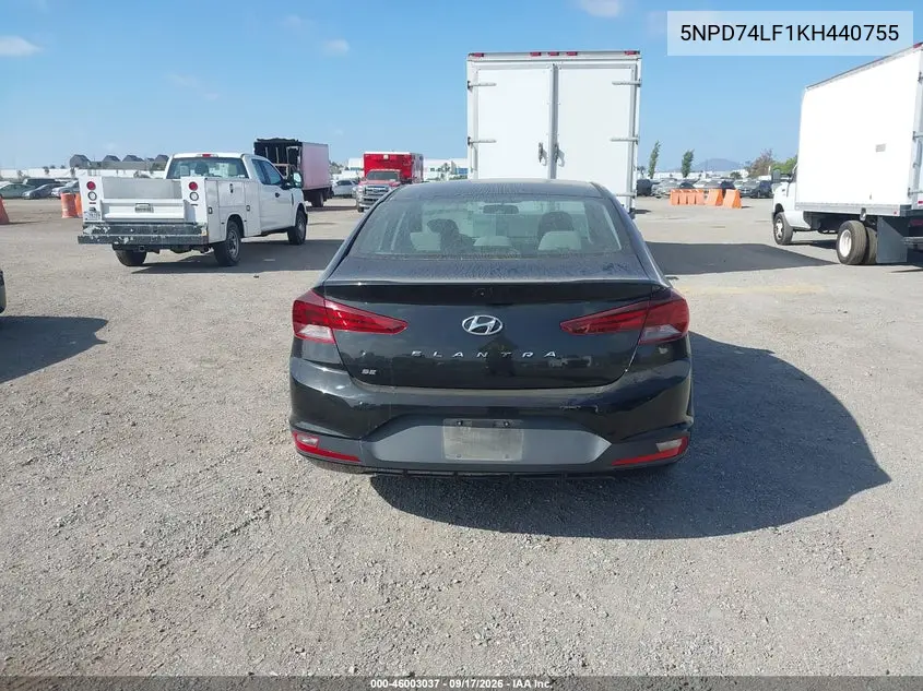 2019 HYUNDAI ELANTRA VIN 5NPD74LF1KH440755 — фото 16