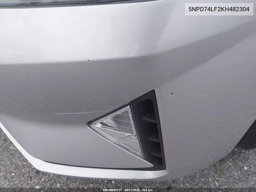 2019 HYUNDAI ELANTRA VIN 5NPD74LF2KH482304 — фото 13