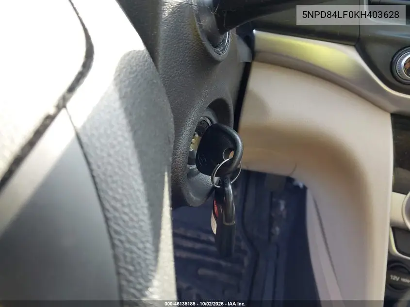 2019 HYUNDAI ELANTRA VIN 5NPD84LF0KH403628 — фото 11