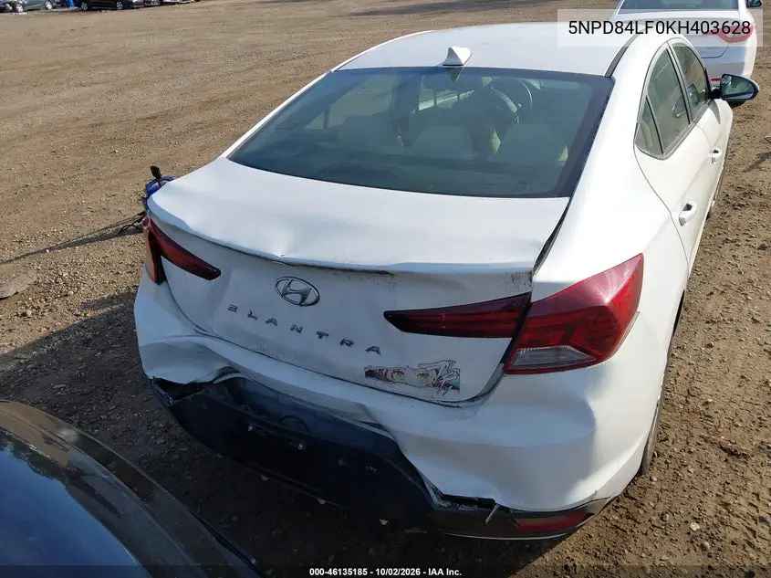 2019 HYUNDAI ELANTRA VIN 5NPD84LF0KH403628 — фото 16