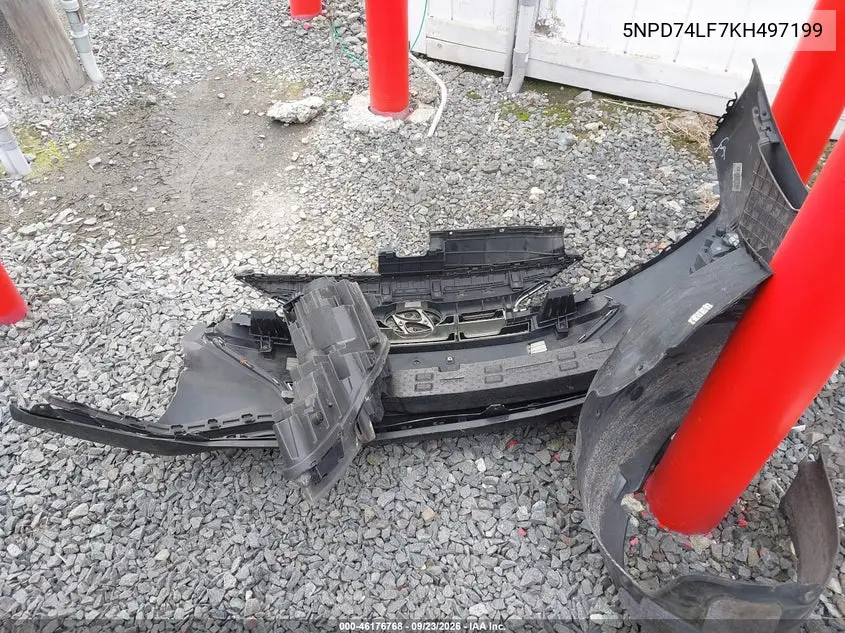 2019 HYUNDAI ELANTRA VIN 5NPD74LF7KH497199 — фото 12