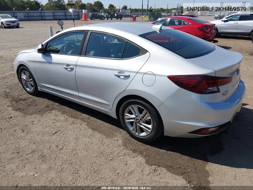 2019 HYUNDAI ELANTRA VIN 5NPD84LF2KH469579 — фото 3