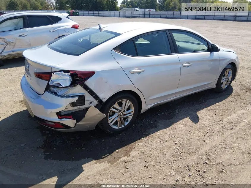 2019 HYUNDAI ELANTRA VIN 5NPD84LF2KH469579 — фото 4