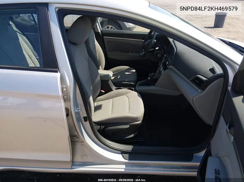 2019 HYUNDAI ELANTRA VIN 5NPD84LF2KH469579 — фото 5